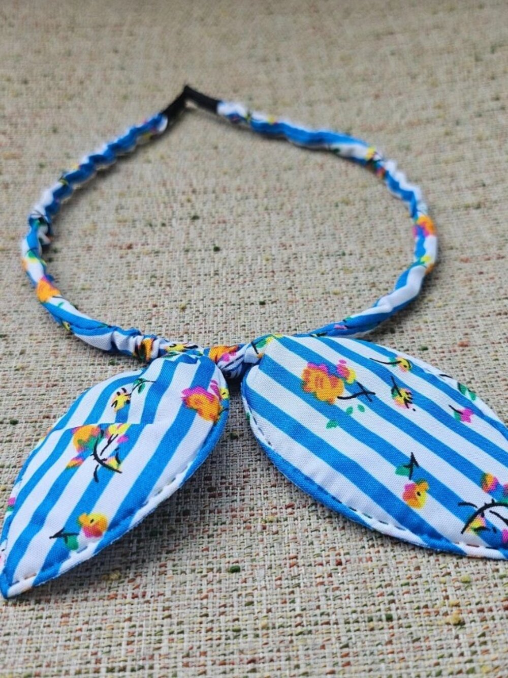 Rabbit Ear Headbands Floral Pattern Cute Cool Girl Bunny Head Band New Unbranded